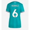 Liverpool Milos Kerkez #6 Tredjedrakt Kvinner 2025-26 Kortermet